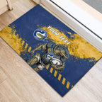 Personalised Parramatta Eels Rugby Rubber Doormat Eel Mascot - Sporty Splash Art Style