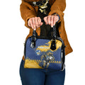 Personalised Parramatta Eels Rugby Shoulder Handbag Eel Mascot - Sporty Splash Art Style