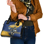 Personalised Parramatta Eels Rugby Shoulder Handbag Eel Mascot - Sporty Splash Art Style