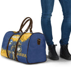 Personalised Parramatta Eels Rugby Travel Bag Eel Mascot - Sporty Splash Art Style