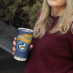 Personalised Parramatta Eels Rugby Tumbler Cup Eel Mascot - Sporty Splash Art Style