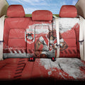 Personalised St. George Illawarra Dragons Rugby Back Car Seat Cover Red Dragon Mascot - Sporty Splash Art Style