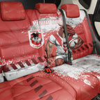 Personalised St. George Illawarra Dragons Rugby Back Car Seat Cover Red Dragon Mascot - Sporty Splash Art Style