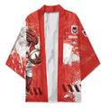 Personalised St. George Illawarra Dragons Rugby Kimono Red Dragon Mascot - Sporty Splash Art Style