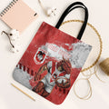 Personalised St. George Illawarra Dragons Rugby Tote Bag Red Dragon Mascot - Sporty Splash Art Style