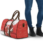 Personalised St. George Illawarra Dragons Rugby Travel Bag Red Dragon Mascot - Sporty Splash Art Style
