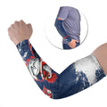 Personalized Sydney Roosters Rugby Arm Sleeves Rooster Mascot - Sporty Splash Art Style