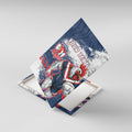 Personalized Sydney Roosters Rugby Canvas Wall Art Rooster Mascot - Sporty Splash Art Style