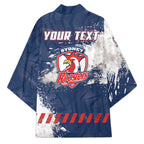 Personalized Sydney Roosters Rugby Kimono Rooster Mascot - Sporty Splash Art Style
