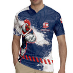Personalized Sydney Roosters Rugby Rugby Jersey Rooster Mascot - Sporty Splash Art Style
