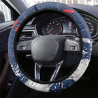 Sydney Roosters Rugby Steering Wheel Cover Rooster Mascot - Sporty Splash Art Style