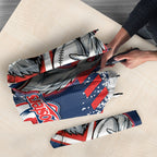 Personalized Sydney Roosters Rugby Umbrella Rooster Mascot - Sporty Splash Art Style