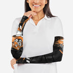 Personalized Wests Tigers Rugby Arm Sleeves Tiger Mascot - Sporty Splash Art Style