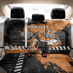 Personalized Wests Tigers Rugby Back Car Seat Cover Tiger Mascot - Sporty Splash Art Style