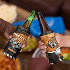 Personalized Wests Tigers Rugby 4 in 1 Can Cooler Tumbler Tiger Mascot - Sporty Splash Art Style