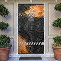 Personalized Wests Tigers Rugby Door Cover Tiger Mascot - Sporty Splash Art Style