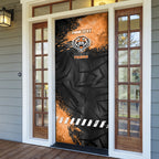 Personalized Wests Tigers Rugby Door Cover Tiger Mascot - Sporty Splash Art Style