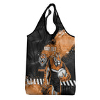 Personalized Wests Tigers Rugby Grocery Bag Tiger Mascot - Sporty Splash Art Style