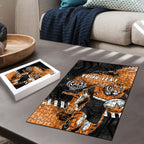 Personalized Wests Tigers Rugby Puzzle Tiger Mascot - Sporty Splash Art Style