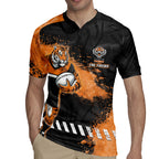 Personalized Wests Tigers Rugby Rugby Jersey Tiger Mascot - Sporty Splash Art Style