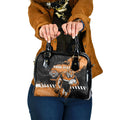 Personalized Wests Tigers Rugby Shoulder Handbag Tiger Mascot - Sporty Splash Art Style