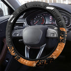 Wests Tigers Rugby Steering Wheel Cover Tiger Mascot - Sporty Splash Art Style