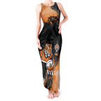 Personalized Wests Tigers Rugby Tank Maxi Dress Tiger Mascot - Sporty Splash Art Style
