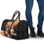 Personalized Wests Tigers Rugby Travel Bag Tiger Mascot - Sporty Splash Art Style