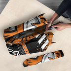 Personalized Wests Tigers Rugby Umbrella Tiger Mascot - Sporty Splash Art Style