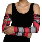 Essendon Bombers Australian Football Arm Sleeves Skeeta Mascot With Indigenous Pattern Art