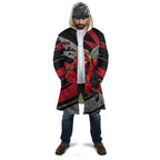 Essendon Bombers Australian Football Cloak Skeeta Mascot With Indigenous Pattern Art