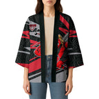 Essendon Bombers Australian Football Kimono Skeeta Mascot With Indigenous Pattern Art