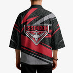 Essendon Bombers Australian Football Kimono Skeeta Mascot With Indigenous Pattern Art