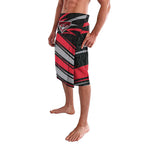Essendon Bombers Australian Football Lavalava Skeeta Mascot With Indigenous Pattern Art