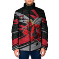 Essendon Bombers Australian Football Padded Jacket Skeeta Mascot With Indigenous Pattern Art