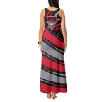 Essendon Bombers Australian Football Tank Maxi Dress Skeeta Mascot With Indigenous Pattern Art