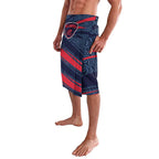 Melbourne Demons Australian Football Lavalava Devil Mascot With Indigenous Pattern Art