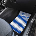North Melbourne Kangaroos Australian Football Car Mats Kangaroo Mascot Design With Indigenous Pattern Art