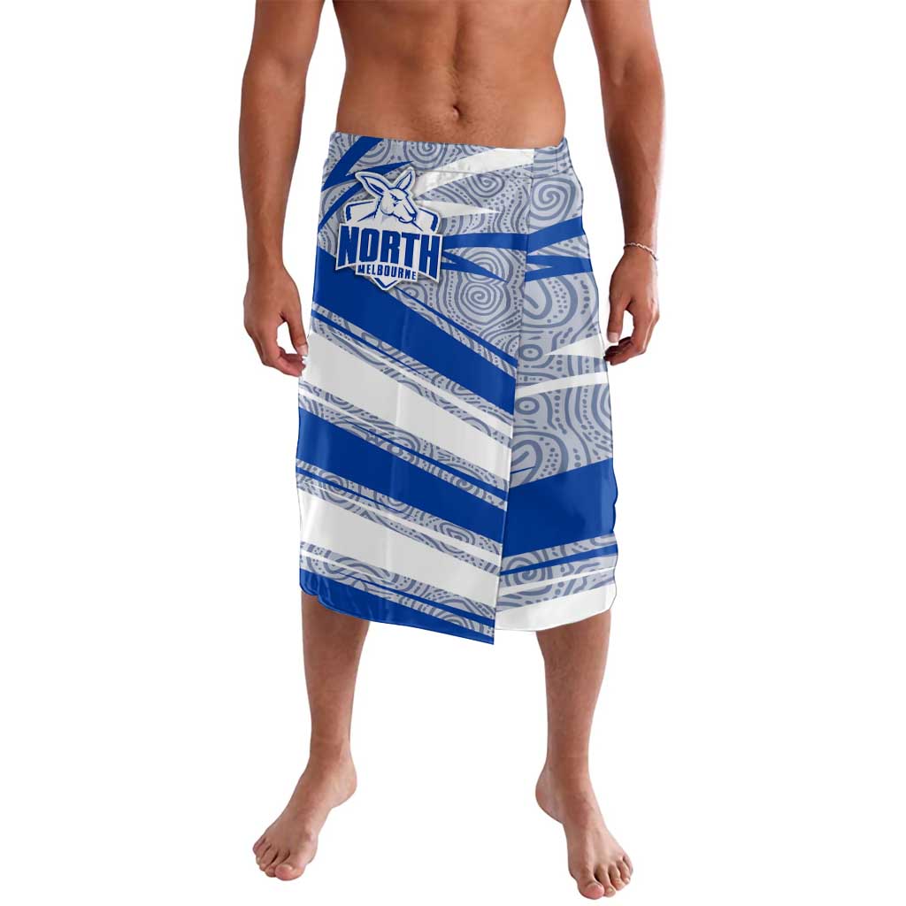 North Melbourne Kangaroos Australian Football Lavalava Kangaroo Mascot Design With Indigenous Pattern Art