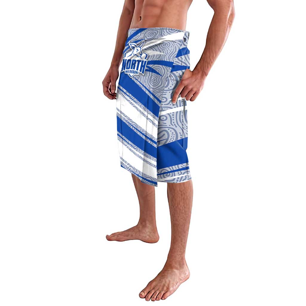 North Melbourne Kangaroos Australian Football Lavalava Kangaroo Mascot Design With Indigenous Pattern Art