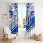 North Melbourne Kangaroos Australian Football Window Curtain Kangaroo Mascot Design With Indigenous Pattern Art