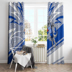 North Melbourne Kangaroos Australian Football Window Curtain Kangaroo Mascot Design With Indigenous Pattern Art