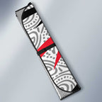 St Kilda Saints Australian Football Auto Sun Shade Superhero Mascot Art With Indigenous Pattern Art