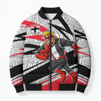 St Kilda Saints Australian Football Bomber Puffer Jacket Superhero Mascot Art With Indigenous Pattern Art