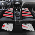 St Kilda Saints Australian Football Car Mats Superhero Mascot Art With Indigenous Pattern Art