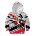St Kilda Saints Australian Football Kid Hoodie Superhero Mascot Art With Indigenous Pattern Art