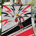 St Kilda Saints Australian Football Quilt Superhero Mascot Art With Indigenous Pattern Art
