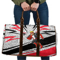St Kilda Saints Australian Football Travel Bag Superhero Mascot Art With Indigenous Pattern Art