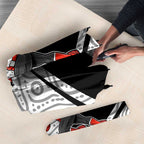 St Kilda Saints Australian Football Umbrella Superhero Mascot Art With Indigenous Pattern Art