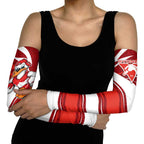 Sydney Swans Australian Football Arm Sleeves Swans Mascot Art With Indigenous Pattern Art